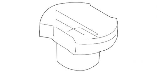 Genuine ford cap f2gz-6766-a