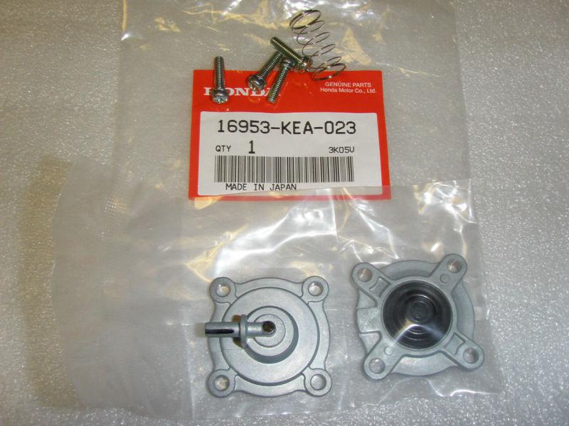 Honda new fuel petcock diaphragm cover set 600 750 1300 vt750c 16953-kea-023