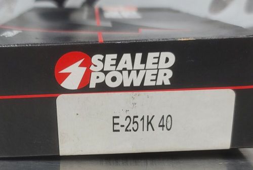 Sealed power e251k40 moly piston rings dodge chrysler 360 mopar ring set 4.040