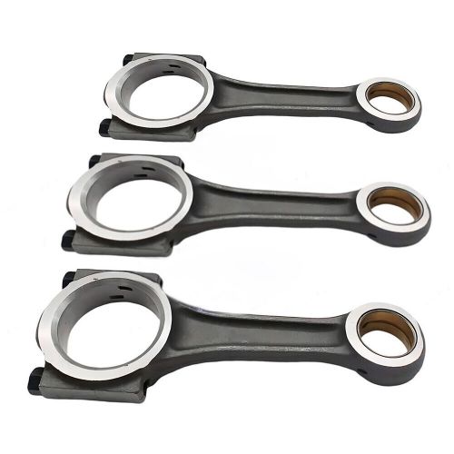 3x connecting rod for yanmar engine 3tn84 3tn88 3d84 3d88 729402-23100