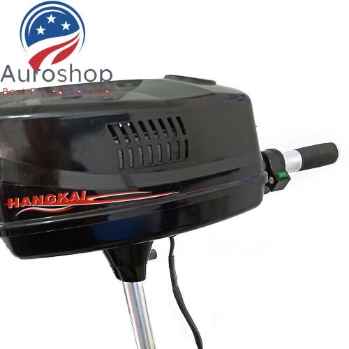 48v 1800w electric outboard trolling motor dinghy fishing boat engine hangkai