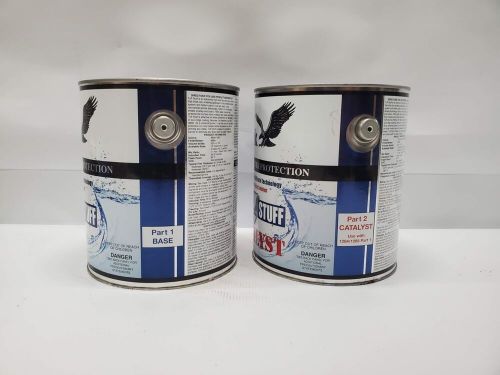 Seahawk tuff stuff 1285 white epoxy primer and catalyst 2 gal kit boat yacht