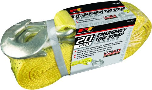 Performance tool emergency tow rope w1422 2in. x 20ft.