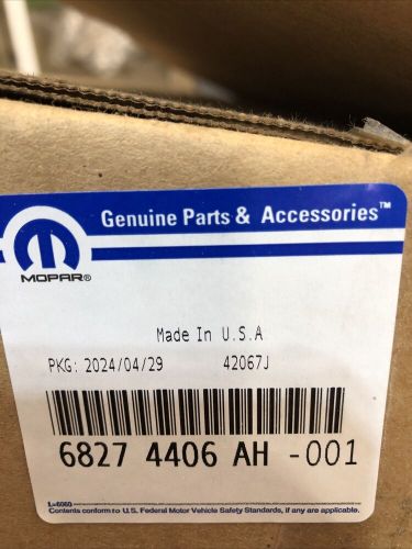 Front active air dam oem mopar genuine 68274406ah 2019-2023 ram 1500