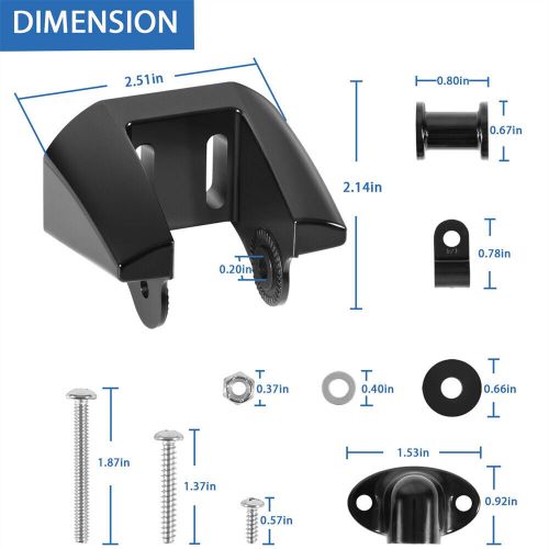 K00-00118-01 transom mount bracket kit kick up bracket for garmin 010-10272-00