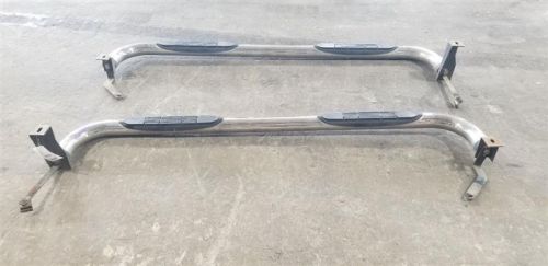 07 chevy silverado 2500 extended cab new body style running board step set pair