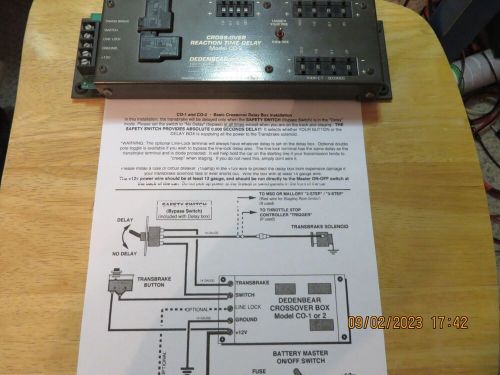 Dedenbear crossover co2 delay box for drag &amp; track racing usa