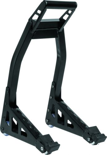 Bikemaster universal aluminum stand - front - black