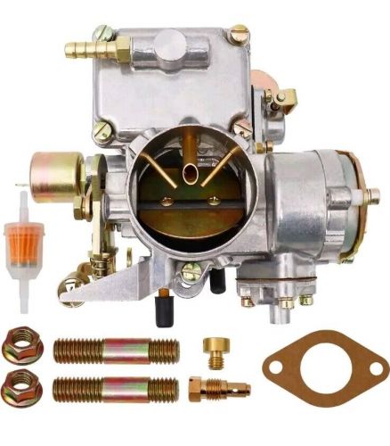 34 pict-3 carburetor for vw beetles 1971-1979 dual port 1600cc 12v 113129031k