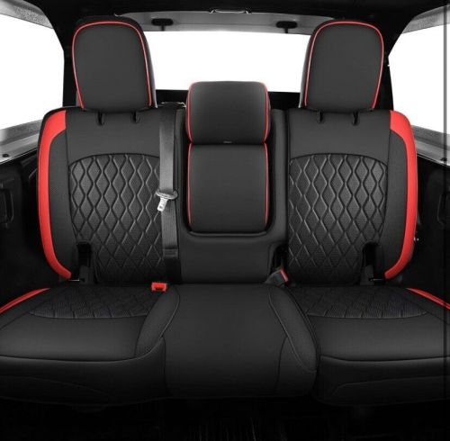 Jeep wrangler seat covers fullset, waterproof car seat covers coversfit2018-2024