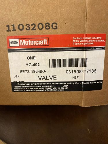 Genuine ford motorcraft 6e7z-19849-a vacuum control valve yg-402 oem new