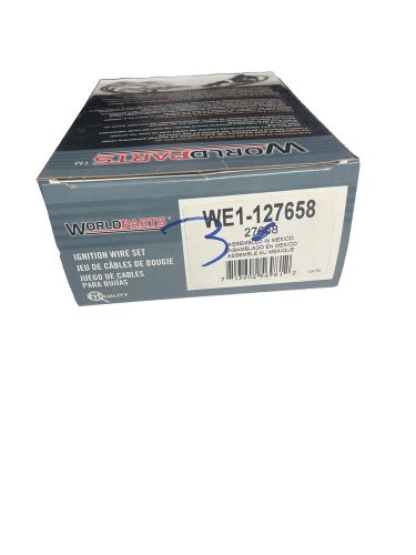 Worldparts 27658 wire sets - spark plug wire set gm 3.1l 3.4l v6