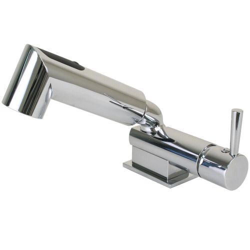 Scandvik minimalistic compact single level mixer - faucet &amp; shower combo - chrom