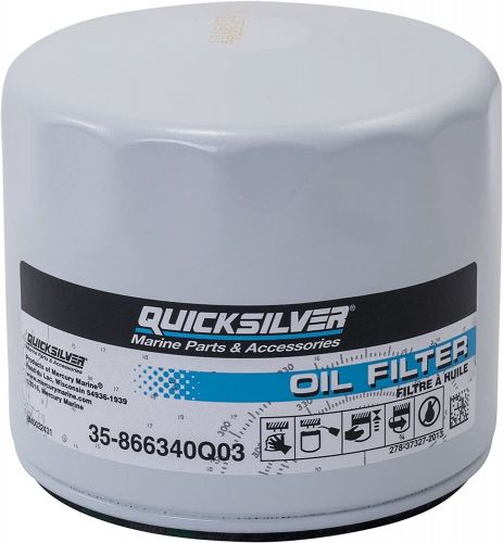 Mercury quicksilver 866340q03 sterndrive and inboard oil filter