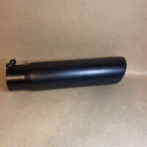 Exhaust tip, 2.5&#034; inlet, 3&#034; outlet, 12&#034; long, fits 2 1/2 inch outside diameter