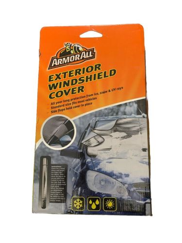 New armorall protective exterior winter windshield cover ice snow. nib.