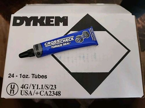 Case of 24 dykem cross check torque seal 83318 blue tamper-proof indicator paste