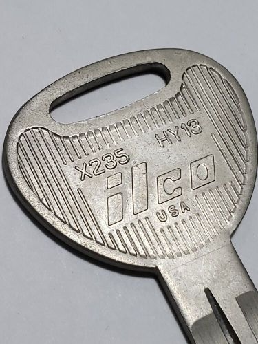 Ilco brand key blanks, set of 2, x235 hy13, locksmith