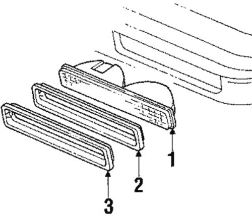 Genuine gm lamp assembly-front pk &amp; sig-right-hand 05975666