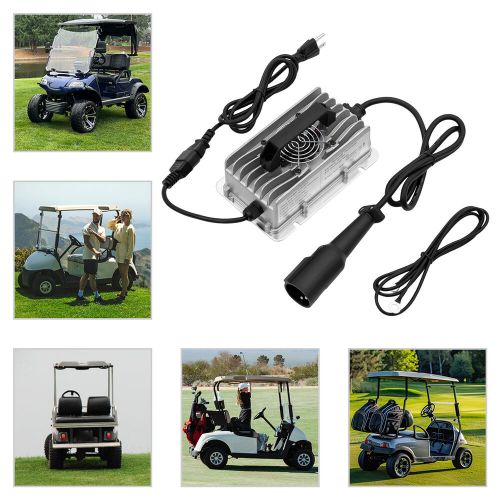 Portable high speed battery charger for 48 volt 15amp club car golf carts