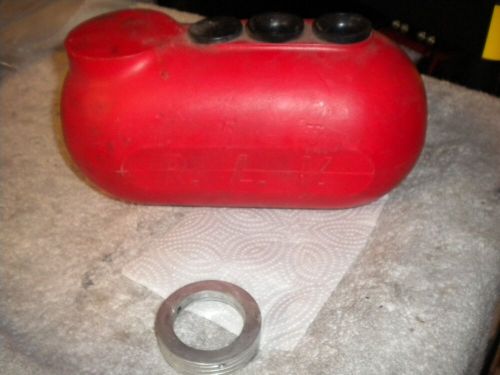 Shifter kart karting air box red r l v r.l.v. brand  3 holes yz80, ahrma