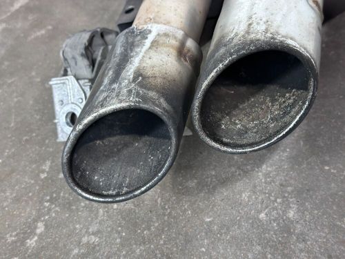 2008-2017 audi s4 s5 exhaust muffler driver side left &amp; right set oem