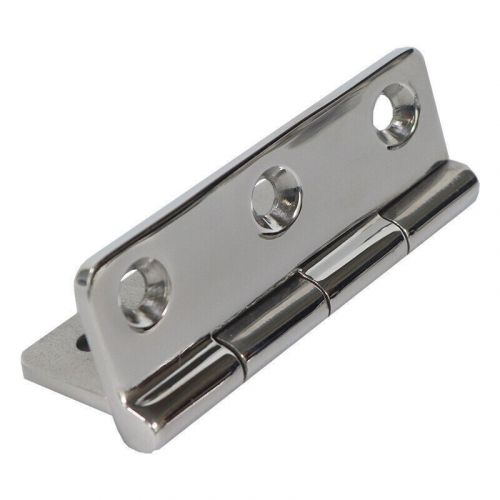 3&#034; × 2&#034; heavy duty 316 stainless steel boat yacht doors hinges hardware polished