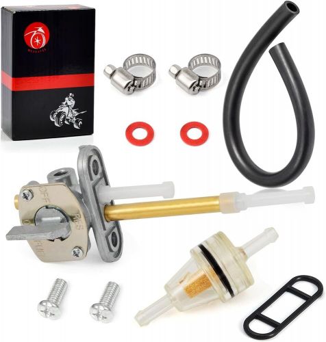 Fuel valve petcock kit for yamaha big bear 350 1987-1999 kodiak 400 4wd...