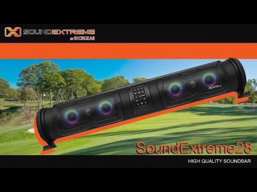 Ecoxgear se26 bluetooth soundextreme soundbar with rgb lighting new unopened