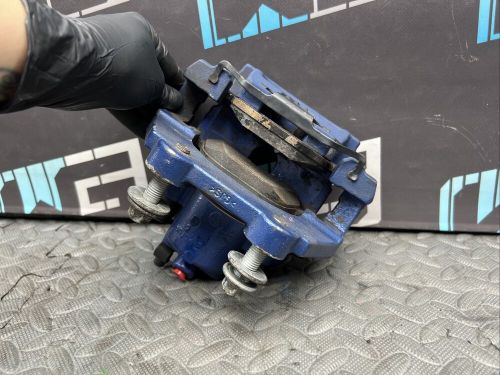 Oem 2014-2018 bmw x5m x6m f85 f86 left driver rear brake caliper blue