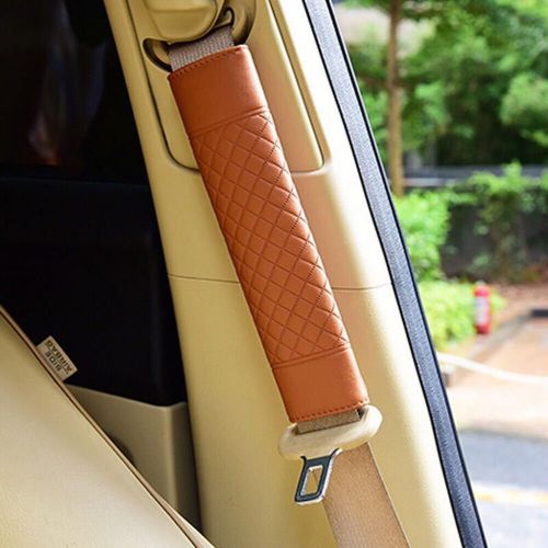 Car belt cover pad leather car strap shoulder pad for for car belt