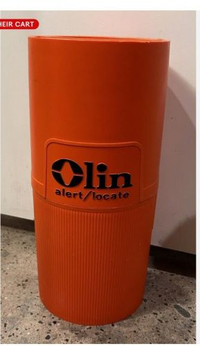 Vintage olin alert locate marine signal kit waterproof case