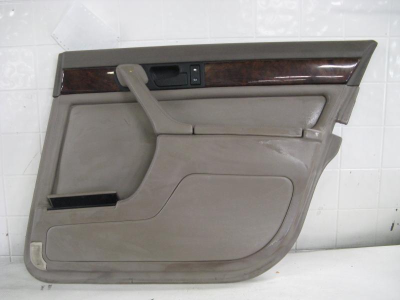 92 bmw 735i rear back passenger right rh door trim panel