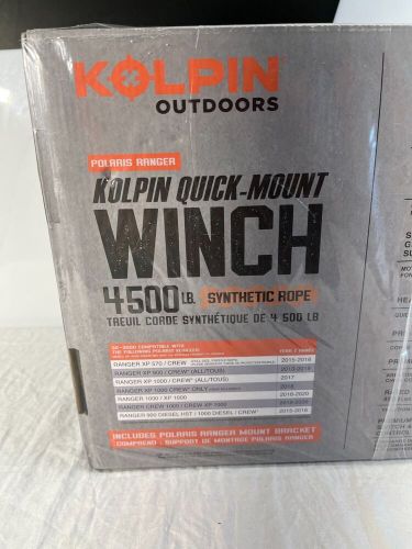 Polaris ranger kolpin quick-mount winch 4500 lb 26-3000