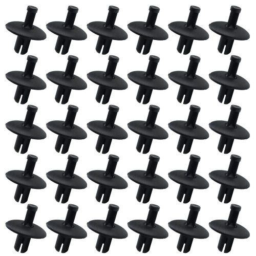 Pin rivet push clip 30pcs 4d0807300 fastener trim nylon retainer clips