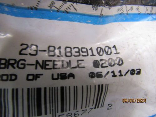 200 new oem mercury quicksilver needle bearings 29-818391001