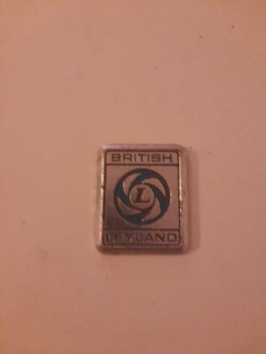 Leyland metal badge emblem