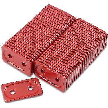 Woody&#039;s grand digger support plates red 2-hole double #adg-3790-48