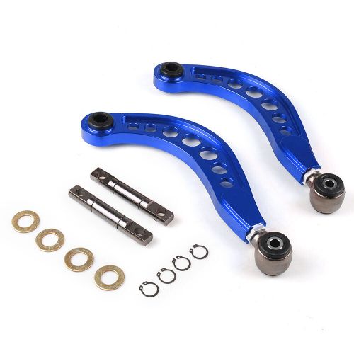 Aluminium rear camber kit fit for 2006-2011 honda civic dx/lx/ex/si fg2 fd2 blue