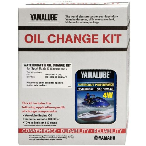 Yamalube oil change kit- watercraft ii lub-wtrcg-kt-10