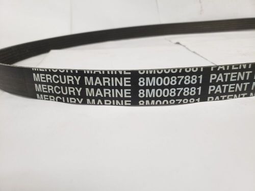 Genuine oem mercury marine 8m0087881 serpentine  belt 4.5l mpi alpha / bravo