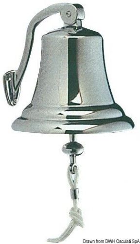 Osculati chromed brass bell boat marine 175mm