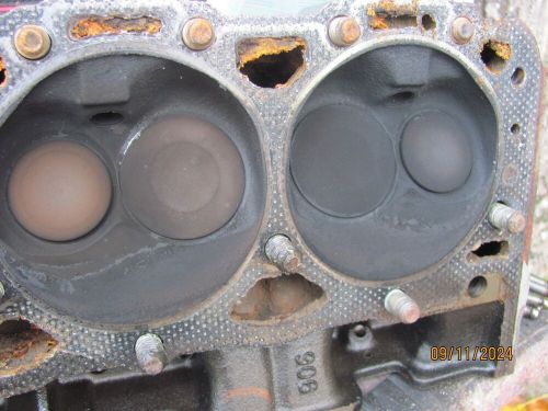 1991 efi marine cylinder head set 5.7l 350 hump back