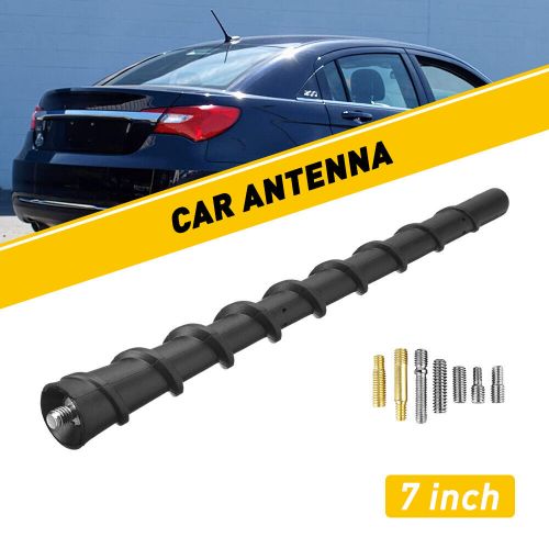 7&#034; car universal antenna am/fm radio roof antena mast spiral style for toyota