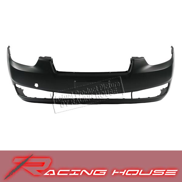 Unpainted primered black plastic front bumper cover for 2006-2010 hyundai accent