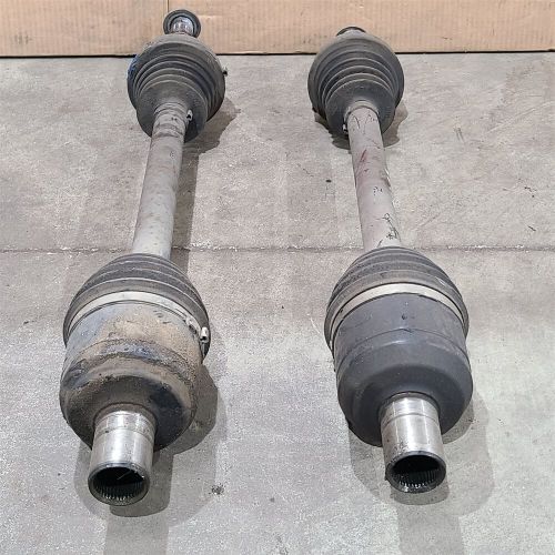 97-04 corvette c5 rear axles shafts cv joints set axle pair aa7179