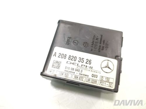 Mercedes-benz clk alarm control module unit clk 230 kompressor petrol 2088203526