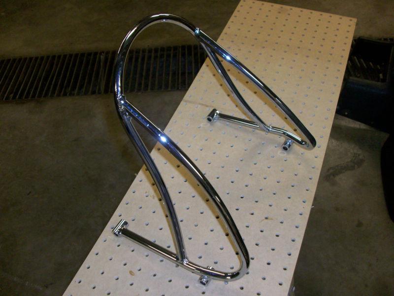 Honda goldwing gl1800 chrome front fender trim brand new