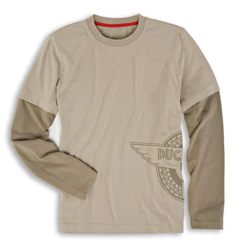 Ducati men's legend long sleeve t-shirt size xxl  987712077 new  090512sc