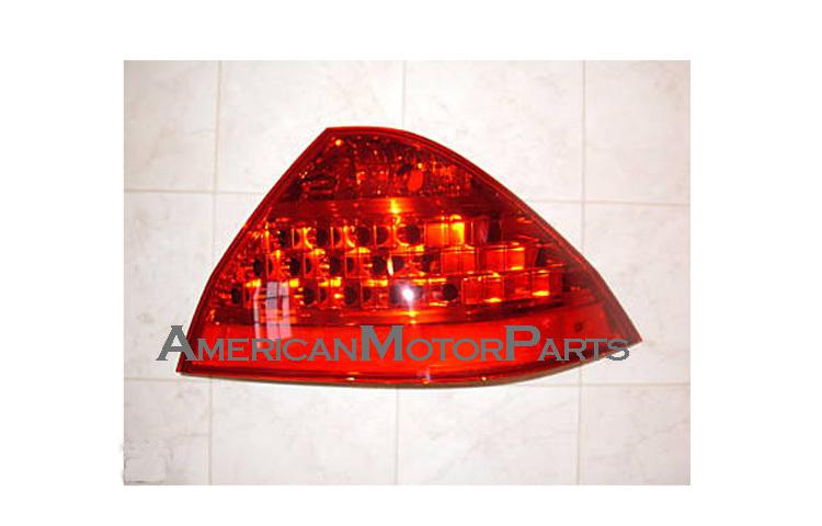 Right passenger replacement outer red len led tail light 06-07 honda accord 4dr